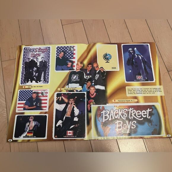 Backstreet Boys collectible sticker book - Picture 10 of 10